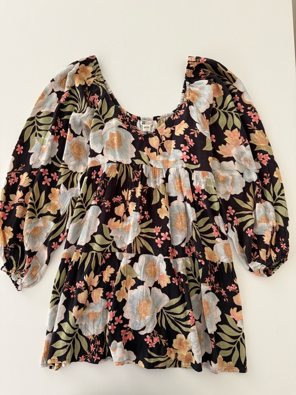 Billabong floral mini dress